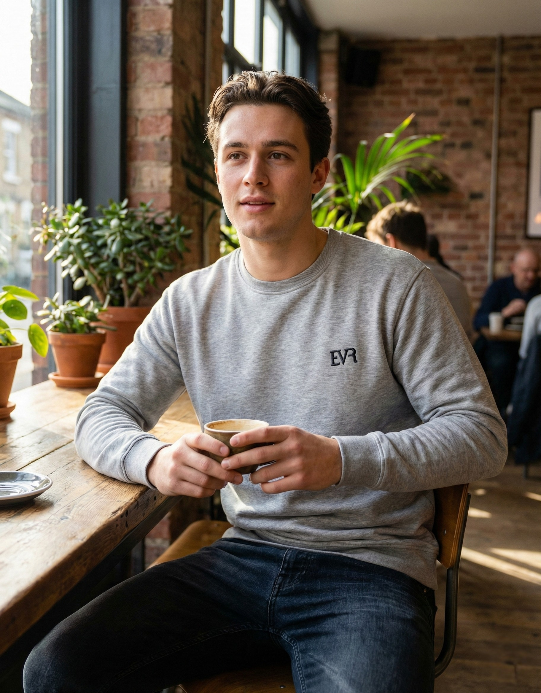 Velvet mikina Light Grey